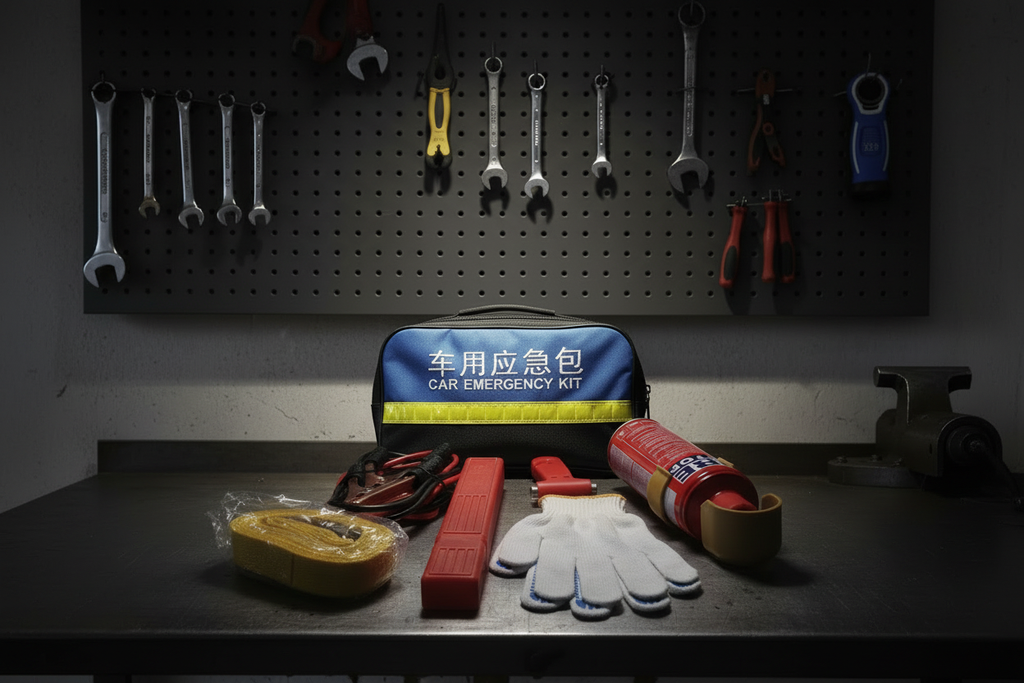 Car Emergency Kit Combo Shot