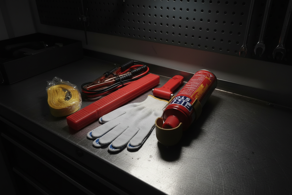 Car Emergency Kit - Opposite Angle